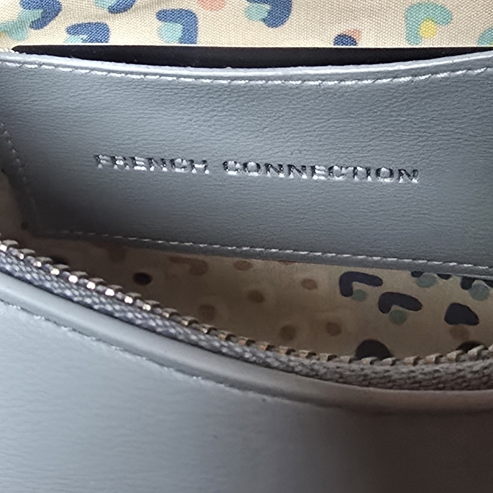 NWT French Connection Sky Blue Shoulder Bag - Picture 3 of 3